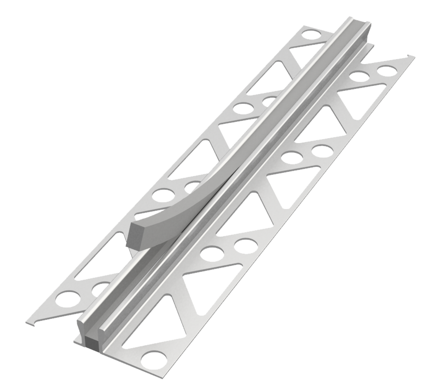 Dünnbettprofile aus Aluminium zum nachträglichen Verfugen